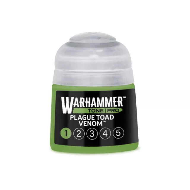 Základná farba Warhammer Tone Pro (Plague Toad Venom 1) - svetlozelená - Warhammer Colour