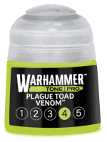 Základná farba Warhammer Tone Pro (Plague Toad Venom 4) - svetlozelená