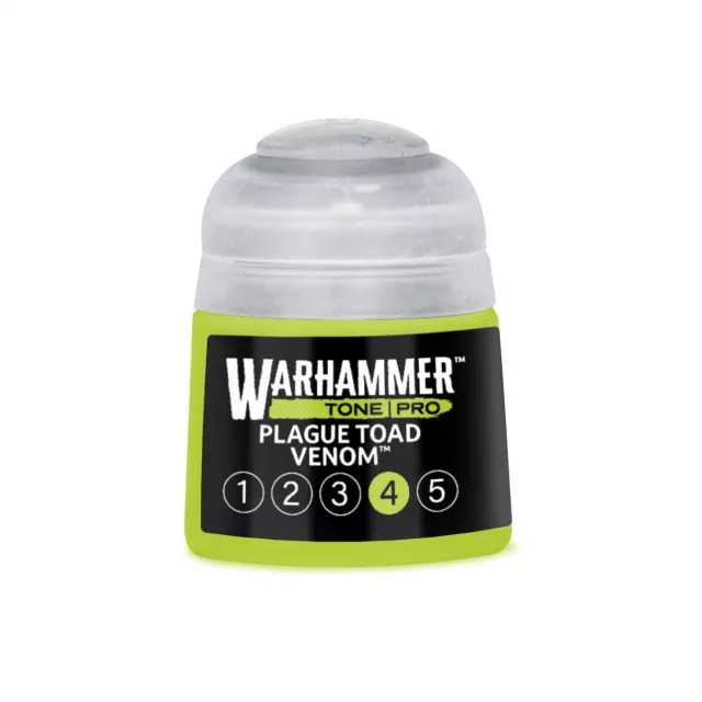 Základná farba Warhammer Tone Pro (Plague Toad Venom 4) - svetlozelená - Warhammer Colour