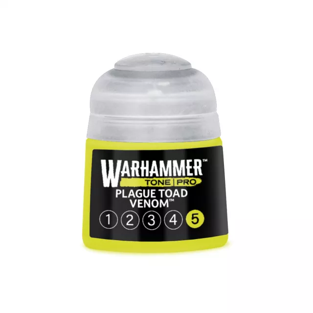 Základná farba Warhammer Tone Pro (Plague Toad Venom 5) - svetlozelená - Warhammer Colour