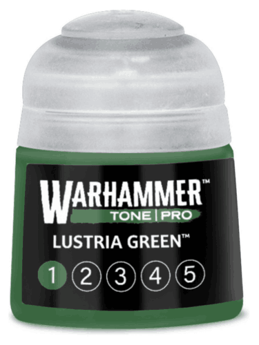 Základná farba Warhammer Tone Pro (Lustria Green 1) - sýto zelená