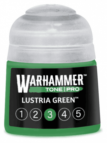 Základná farba Warhammer Tone Pro (Lustria Green 3) - sýto zelená