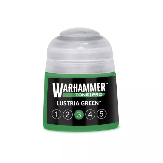 Základná farba Warhammer Tone Pro (Lustria Green 3) - sýto zelená - Warhammer Colour