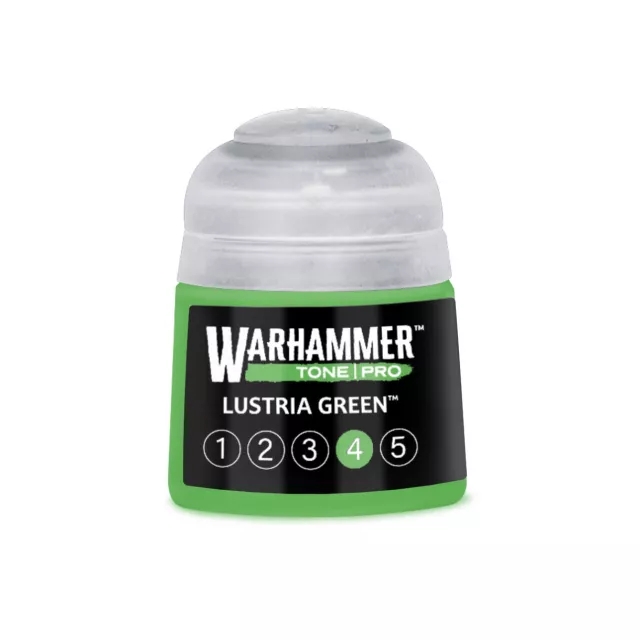 Základná farba Warhammer Tone Pro (Lustria Green 4) - sýto zelená - Warhammer Colour