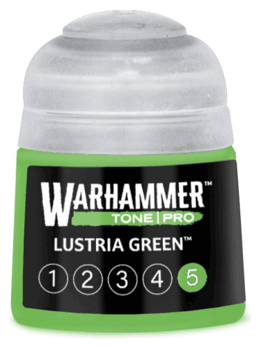 Základná farba Warhammer Tone Pro (Lustria Green 5) - sýto zelená