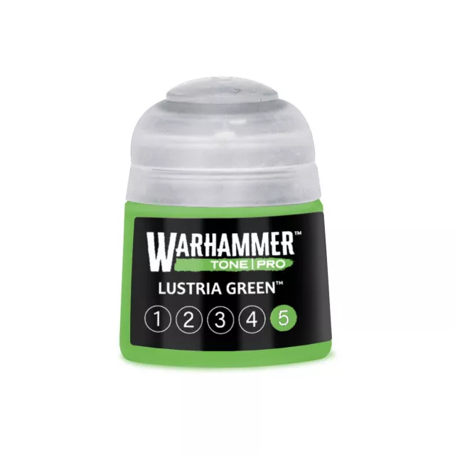 Základná farba Warhammer Tone Pro (Lustria Green 5) - sýto zelená - Warhammer Colour