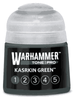 Základná farba Warhammer Tone Pro (Kasrkin Green 1) - zelená