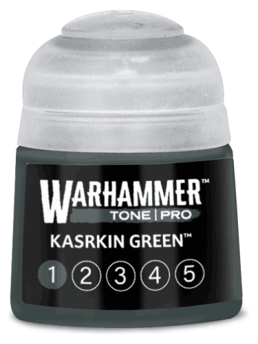 Základná farba Warhammer Tone Pro (Kasrkin Green 1) - zelená