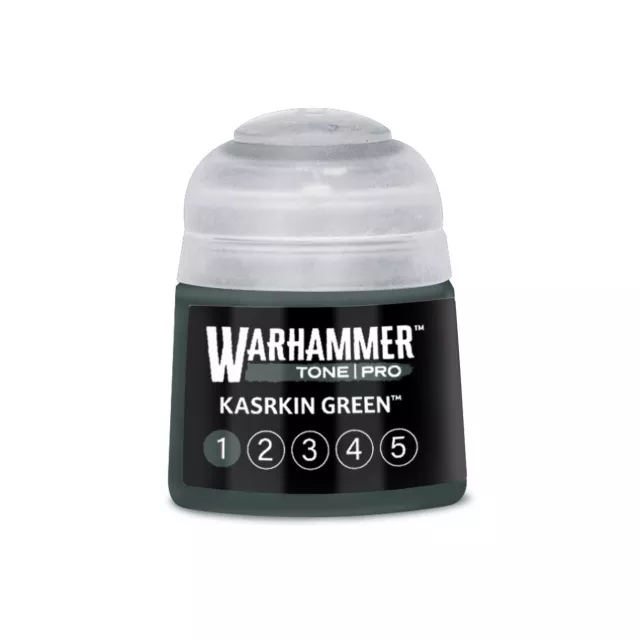 Základná farba Warhammer Tone Pro (Kasrkin Green 1) - zelená - Warhammer Colour