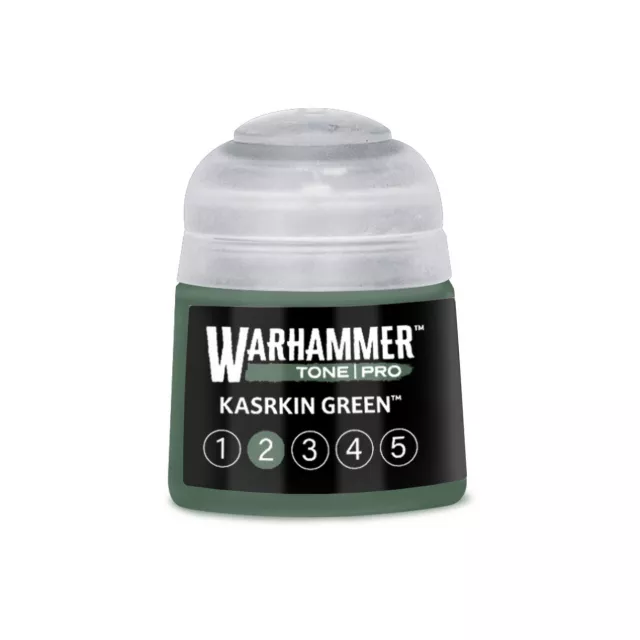 Základná farba Warhammer Tone Pro (Kasrkin Green 2) - zelená - Warhammer Colour