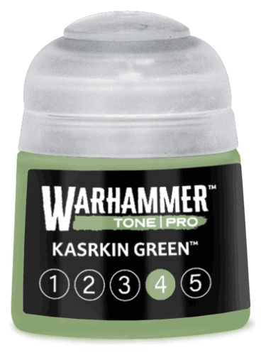 Základná farba Warhammer Tone Pro (Kasrkin Green 4) - zelená