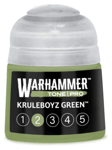 Základná farba Warhammer Tone Pro (Kruleboyz Green 2) - zelená