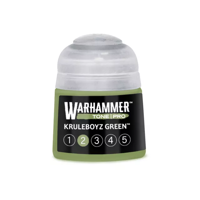 Základná farba Warhammer Tone Pro (Kruleboyz Green 2) - zelená - Warhammer Colour