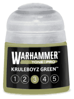 Základná farba Warhammer Tone Pro (Kruleboyz Green 3) - zelená