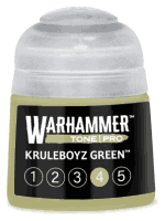 Základná farba Warhammer Tone Pro (Kruleboyz Green 4) - zelená