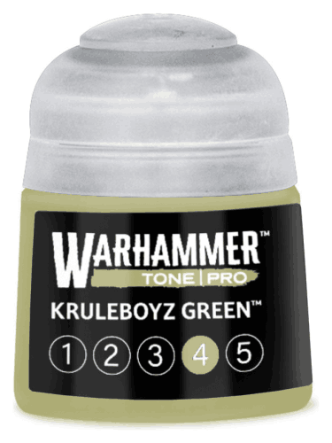 Základná farba Warhammer Tone Pro (Kruleboyz Green 4) - zelená