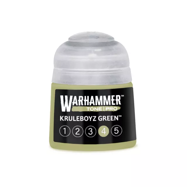 Základná farba Warhammer Tone Pro (Kruleboyz Green 4) - zelená - Warhammer Colour