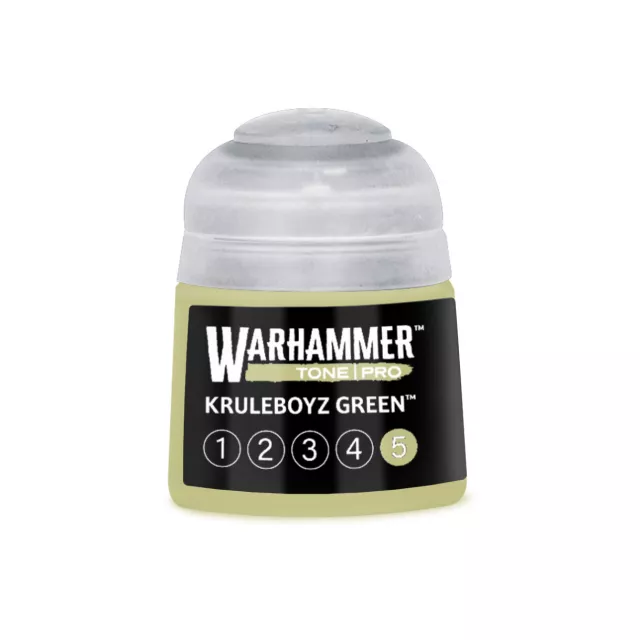 Základná farba Warhammer Tone Pro (Kruleboyz Green 5) - zelená - Warhammer Colour