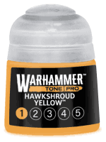 Základná farba Warhammer Tone Pro (Hawkshroud Yellow 1) - žltá