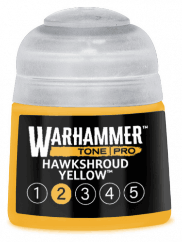 Základná farba Warhammer Tone Pro (Hawkshroud Yellow 2) - žltá