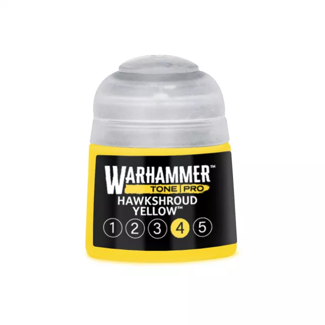 Základná farba Warhammer Tone Pro (Hawkshroud Yellow 4) - žltá - Warhammer Colour