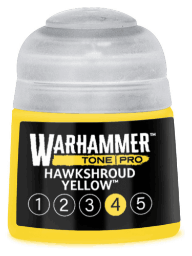 Základná farba Warhammer Tone Pro (Hawkshroud Yellow 4) - žltá