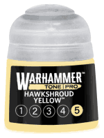 Základná farba Warhammer Tone Pro (Hawkshroud Yellow 5) - žltá