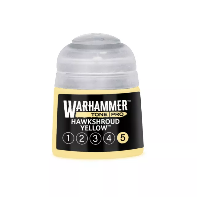 Základná farba Warhammer Tone Pro (Hawkshroud Yellow 5) - žltá - Warhammer Colour
