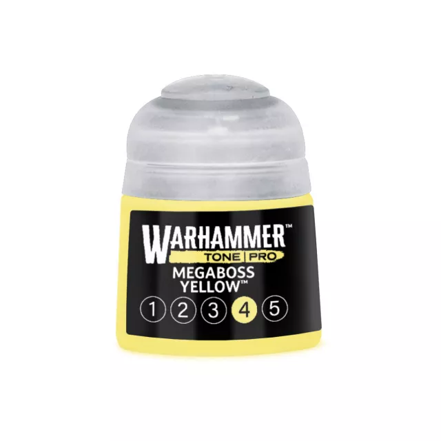 Základná farba Warhammer Tone Pro (Megaboss Yellow 4) - žltá - Warhammer Colour