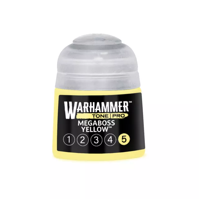 Základná farba Warhammer Tone Pro (Megaboss Yellow 5) - žltá - Warhammer Colour