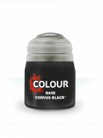 Citadel Base Paint (Corvus Black) - základná farba, čierna