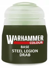 Citadel Base Paint (Steel Legion Drab) - základná farba, hnedá