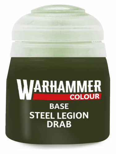 Warhammer Colour Base Paint (Steel Legion Drab) - základná farba, hnedá
