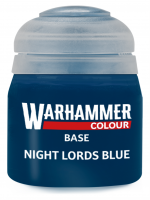 Warhammer Colour Base Paint (Night Lords Blue) - základná farba, modrá