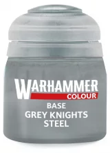 Citadel Base Paint (Grey Knights Steel) - základná farba, šedá