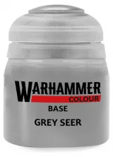 Citadel Base Paint (Grey Seer) - základná farba, šedá