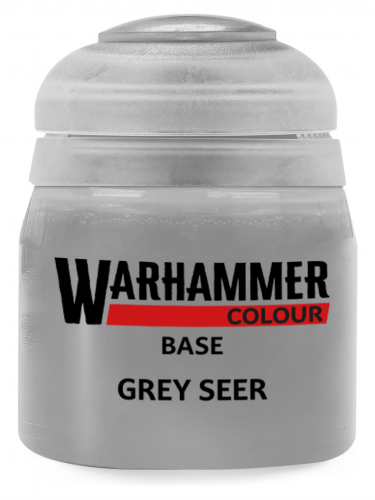 Warhammer Colour Base Paint (Grey Seer) - základná farba, šedá