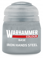 Warhammer Colour Base Paint (Iron Hands Steel) - základná farba, šedá