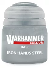 Citadel Base Paint (Iron Hands Steel) - základná farba, šedá