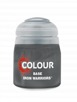 Citadel Base Paint (Iron Warriors) - základná farba, šedá