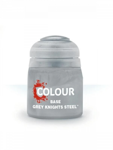 Citadel Base Paint (Grey Knights Steel) - základná farba, šedá