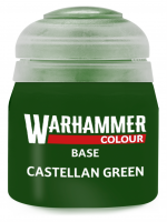 Warhammer Colour Base Paint (Castellan Green) - základná farba zelená