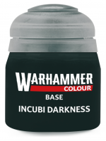 Warhammer Colour Base Paint (Incubi Darkness) - základná farba, zelená
