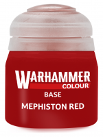 Warhammer Colour Base Paint (Mephiston Red) - základná farba, červená