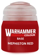 Warhammer Colour Base Paint (Mephiston Red) - základná farba, červená