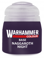 Warhammer Colour Base Paint (Naggaroth Night) - základná farba, fialová