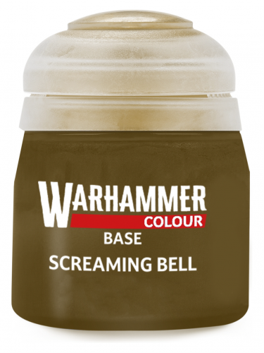 Warhammer Colour Base Paint (Screaming Bell) - základná farba, hnedá