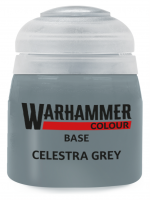 Warhammer Colour Base Paint (Celestra Grey) - základná farba, šedá