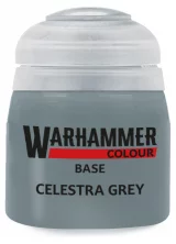 Warhammer Colour Base Paint (Celestra Grey) - základná farba, šedá