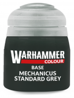 Warhammer Colour Base Paint (Mechanicus Standard Grey) - základná farba, šedá